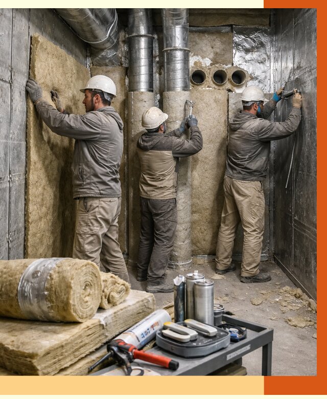 Утепление венткамеры в Ртищево под ключ от 1481 руб. — профессионально | ТепломастерРтщ