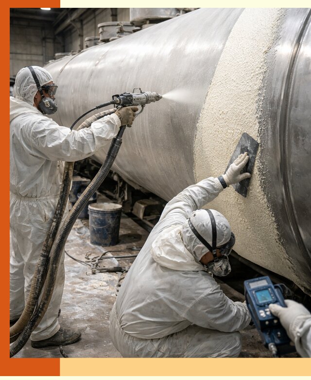 Утепление автоцистерн жидкой теплоизоляцией в Ртищево