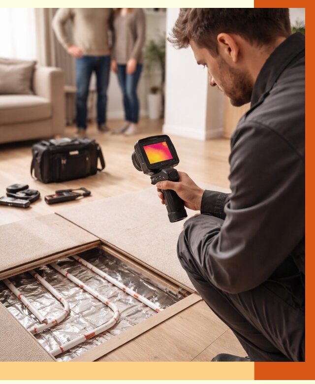 Тепловизионное обследование теплого пола в Ртищево от 4597 руб. — ТепломастерРтщ